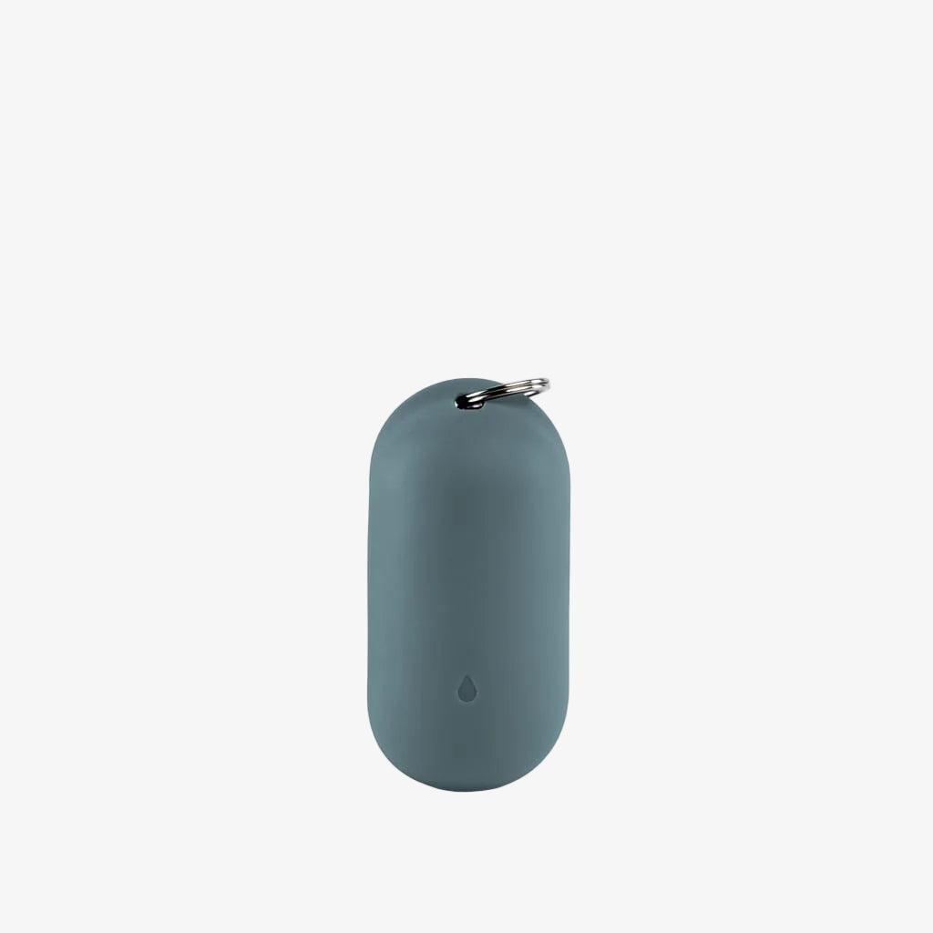 compacted blue matador droplet