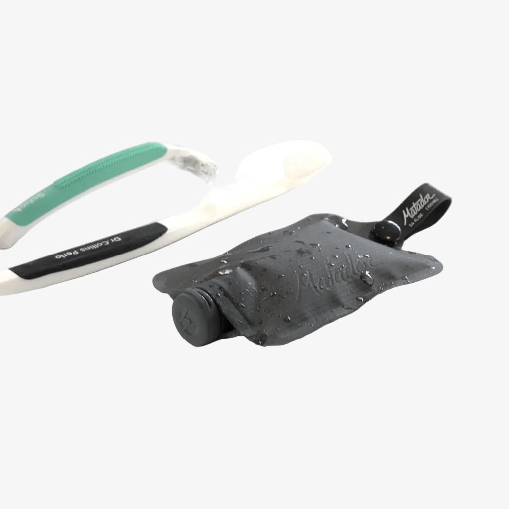 matador black flatpak toiletry bottle