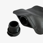 opened matador flatpak toiletry bottle