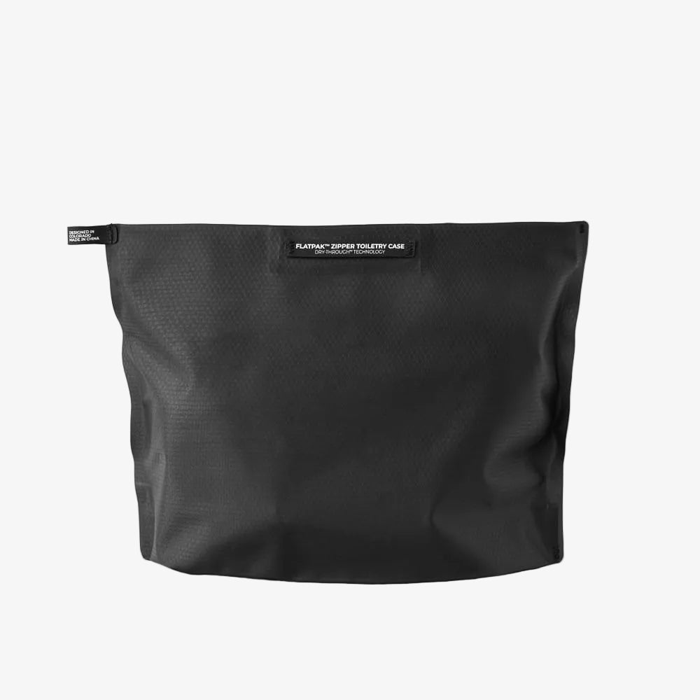 black matador flatpak zipper toiletry case