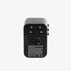 matador global travel adapter black back side