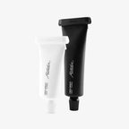 matador refillable toothpaste white and black