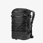 Grey Matador Seg28 backpack with visible brand logo on a light gray background