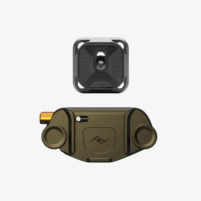 peak design capture clip set kelp with standard plate