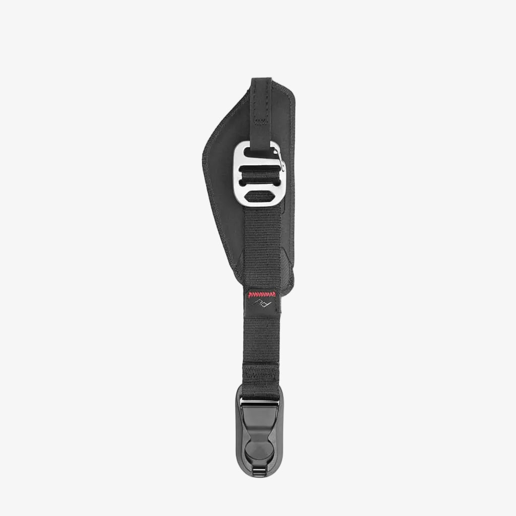 black peak design clutch strap