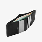 peak design everyday billfold wallet black opened