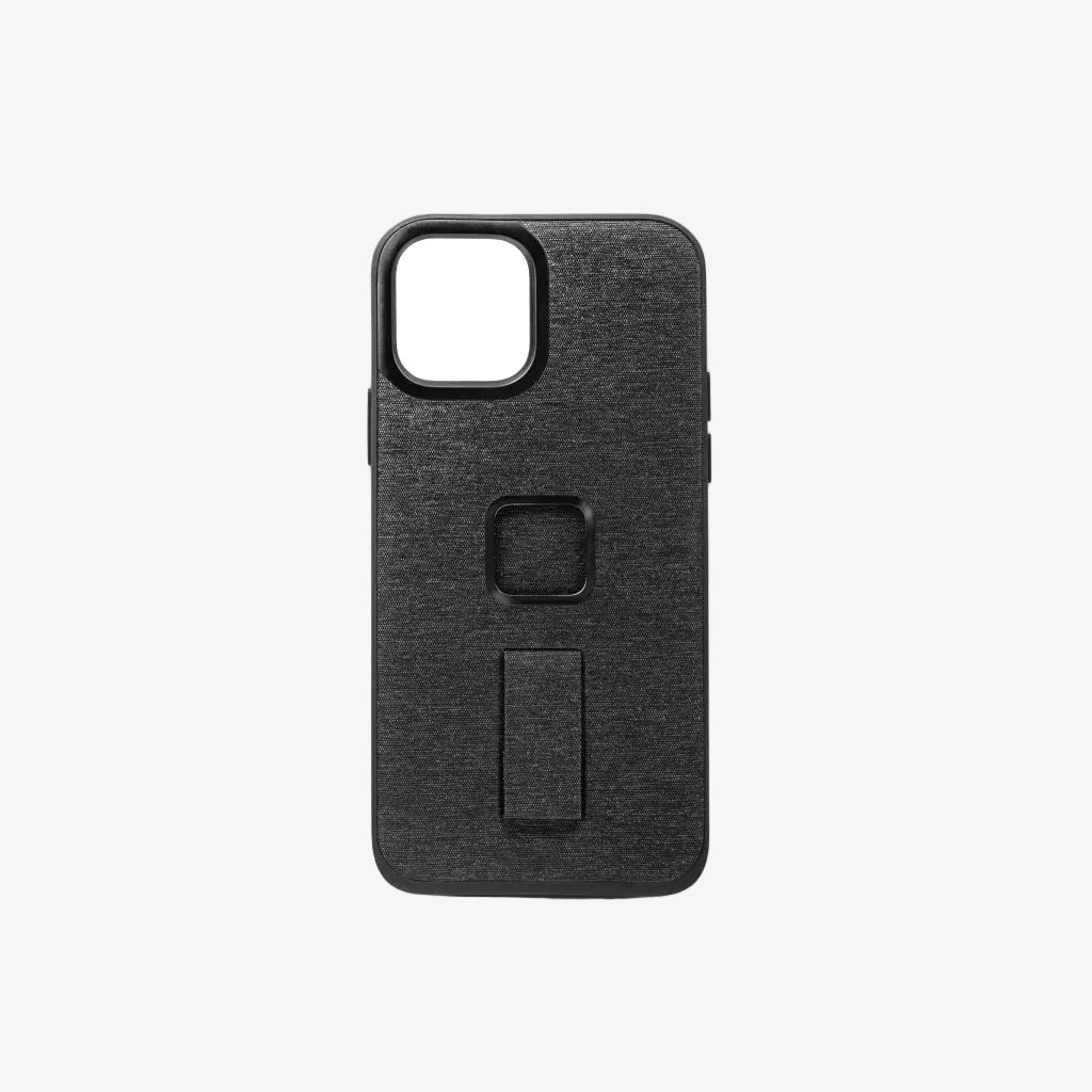 charcoal peak design everyday case with loop iphone 13