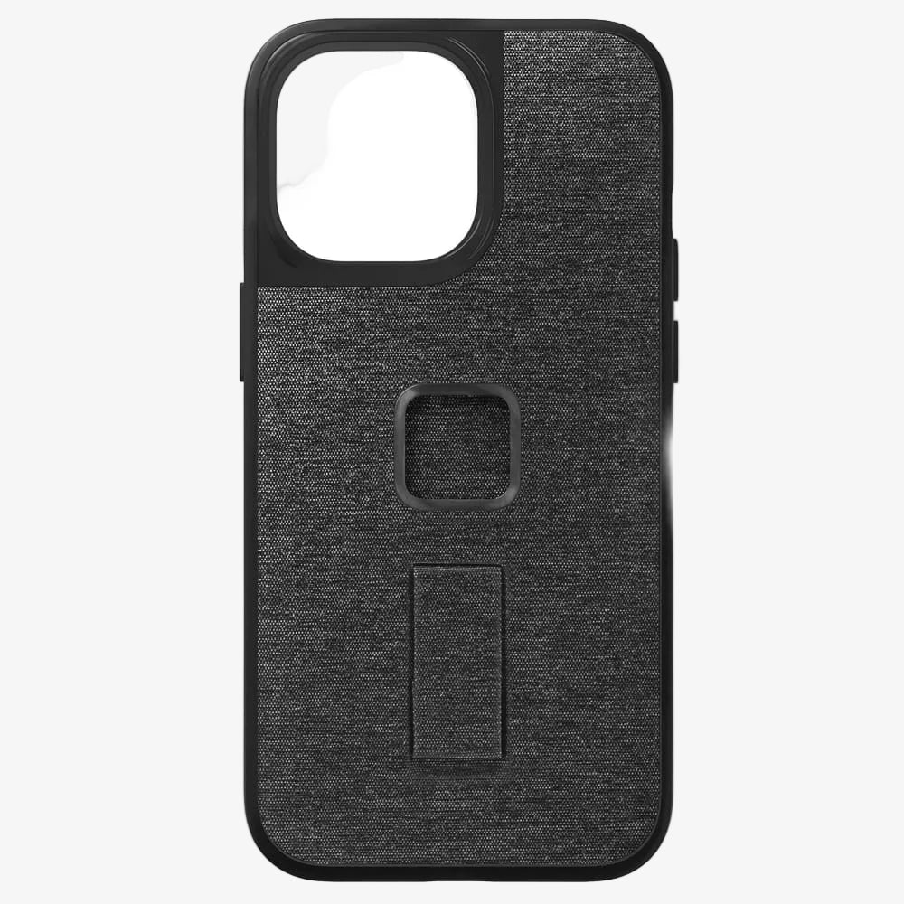 charcoal peak design everyday case with loop iphone 14 promax