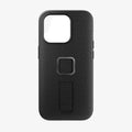 charcoal peak design everyday case with loop iphone 15 pro