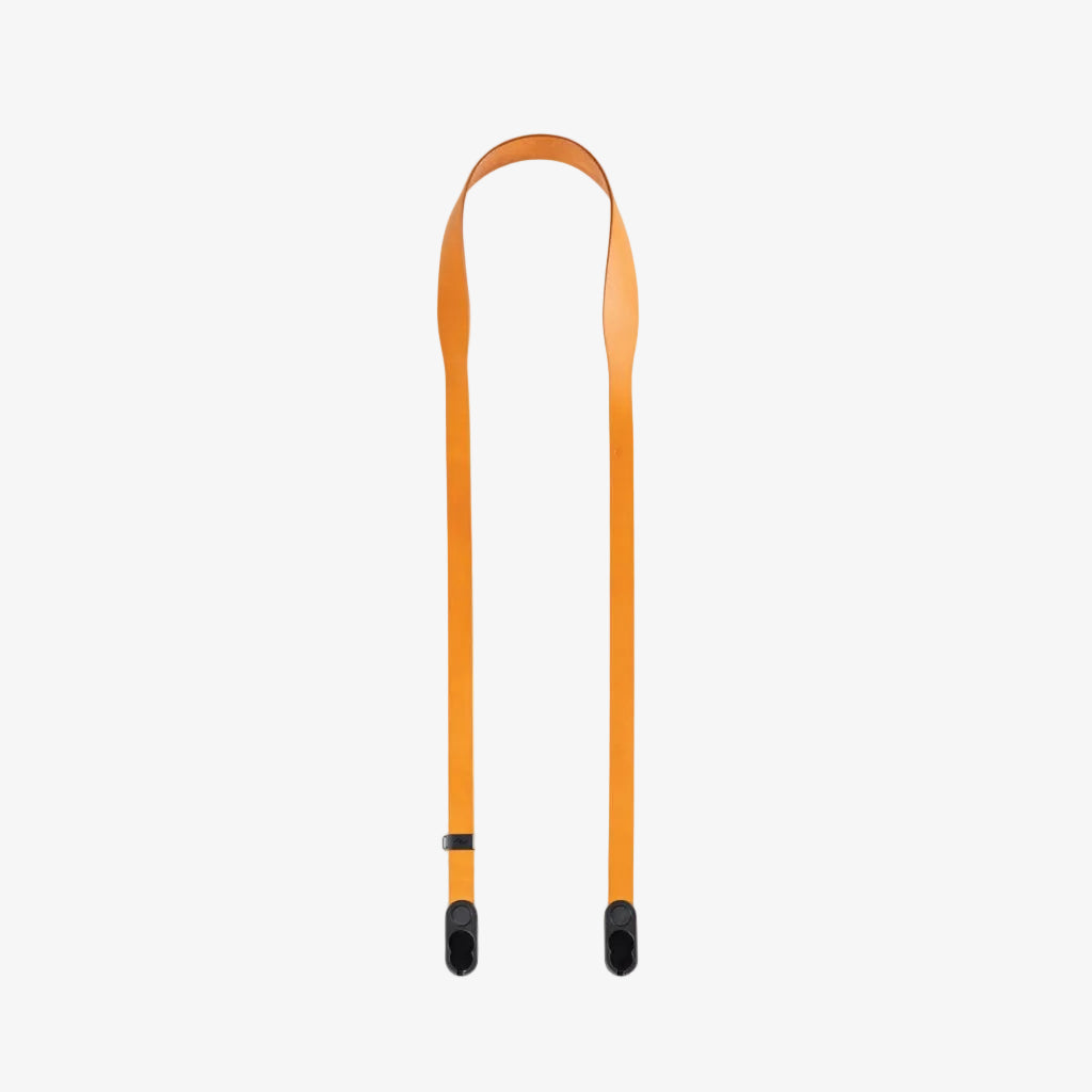 peak design form leather long amber