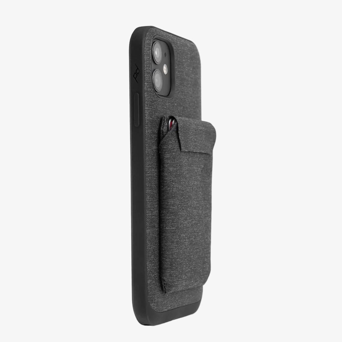 charcoal peak design mobile wallet slim on everyday case