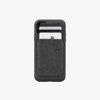 opened charcoal peak design mobile wallet slim on everyday case