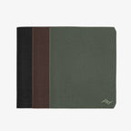 three peak design passport wallet sage, eclipse, black