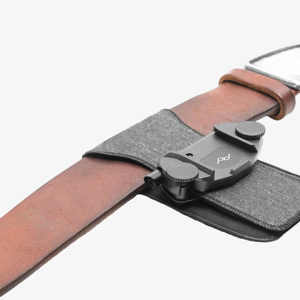 peak design pro pad attach on belt
