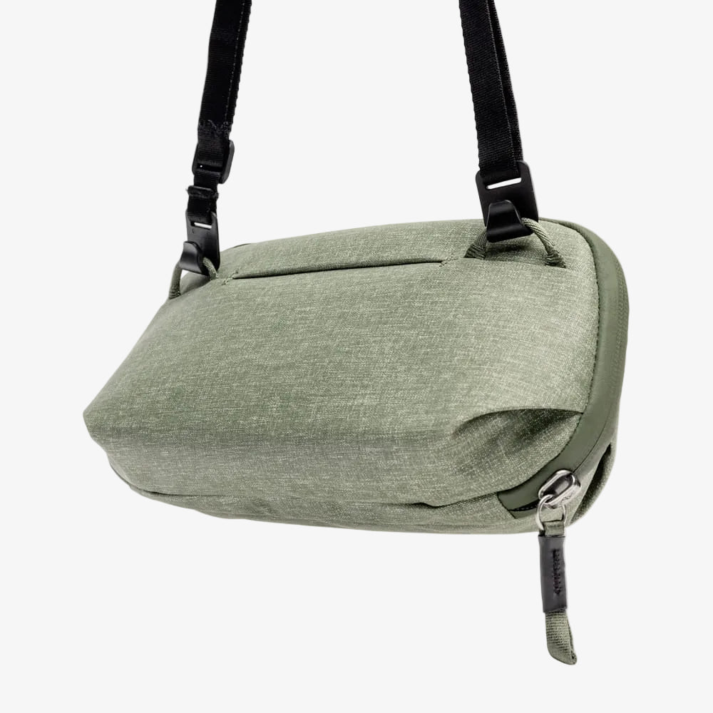 sage peak design small tech pouch with flathook attached