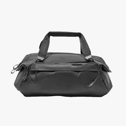 Black peak design travel duffel 35l