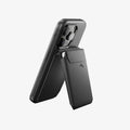 black peak design mobile wallet stand on everyday case