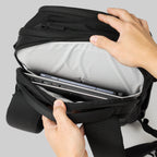 rework toshi pack 20l opened laptop compartment