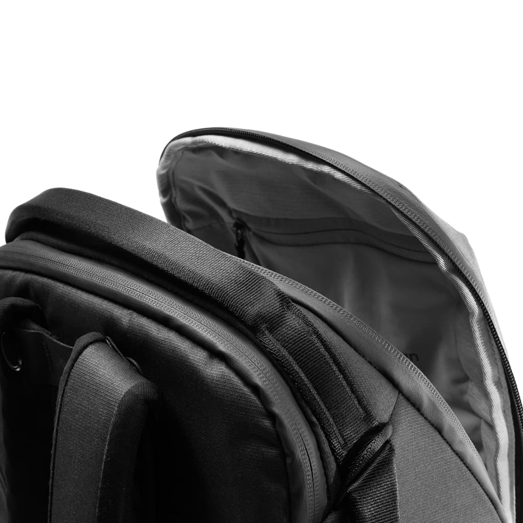 backpack zip 20L black 6
