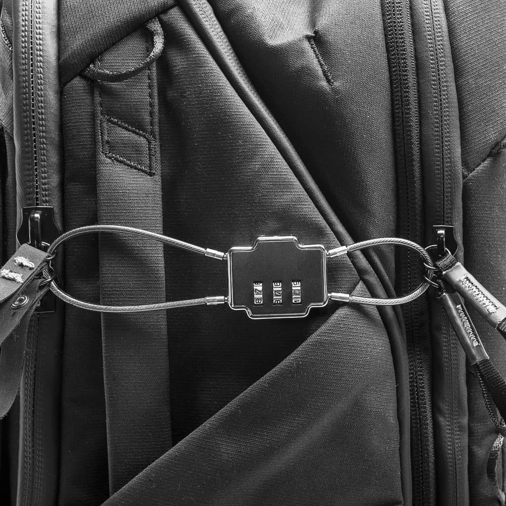 travel backpack 45L black 1 2