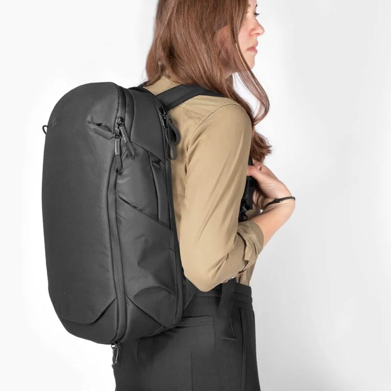 travel backpack 30L black 14