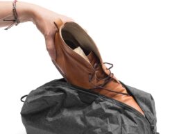 Shoe Pouch Charcoal