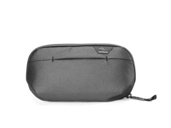 wash pouch small black 12