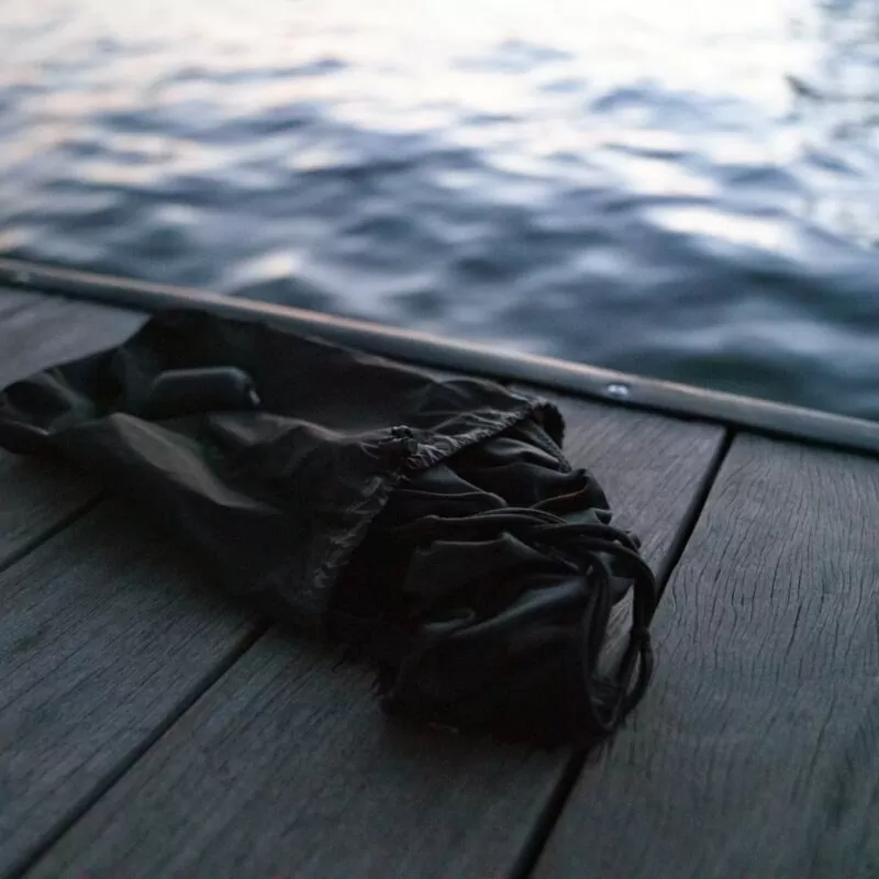 droplet-3L-black-LS-2 Droplet Water-Resistant Stuff Sack
