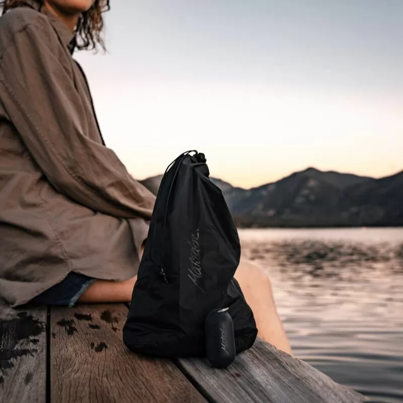 droplet-3L-black-LS-4 Droplet Water-Resistant Stuff Sack